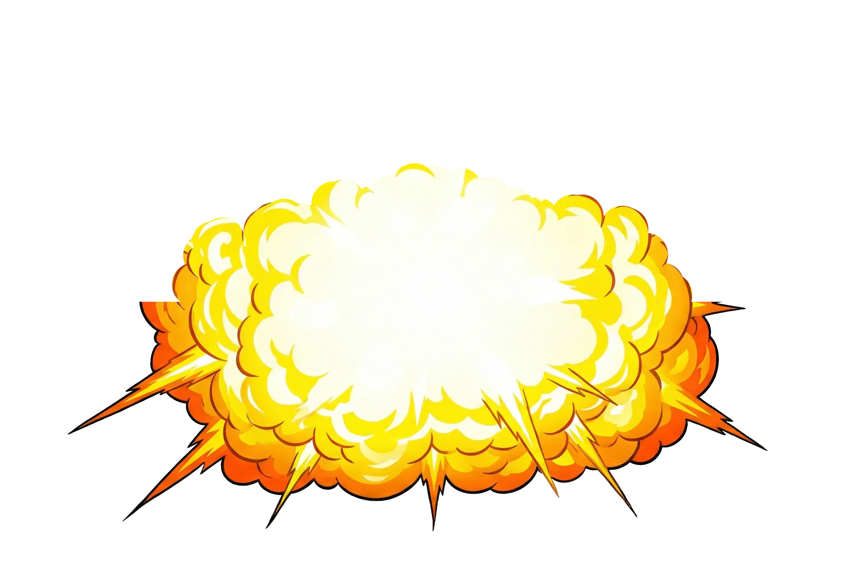 A massive explosion