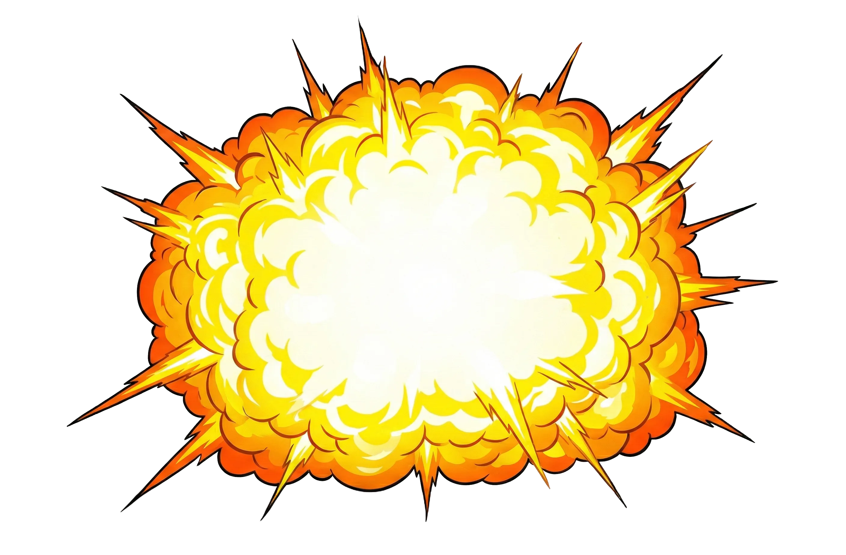 A massive explosion